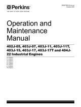 Perkins Industrial Engines Operation and Maintenance Owner's manual
