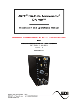 iCITE DA-Data Aggregator DA-400 User manual