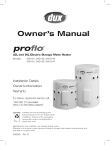 Dux Proflo 25S136 User manual