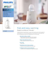 Philips Avent Fast Bottle Warmer SCF358/00 User manual
