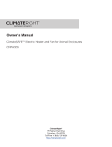 ClimateRight ClimateSAFE CRPH300 User manual