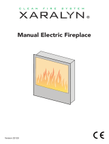 Xaralyn Electric Fireplace User manual