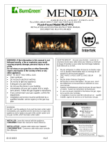 Mendota Flush-Faced ML47-PF2 Fireplace User manual