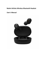 Redmi AirDots Wireless Bluetooth Headset User manual