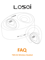Losei TWS-K2 Wireless Headset User manual