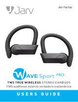 Jarv WAVE Sport True Wireless Earbuds Owner's manual