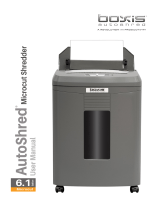 Bozis Autoshred Micro Cut Shredder User manual