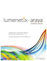 lumenetix-araya Tunable Color 2.0 User manual