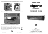 Tansun Algarve 515 UK EU Infrared Heaters User manual