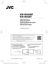 JVC KW-M560BT/ KW-M56BT Monitor Quick start guide