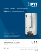 PVI Industries MAXIM User manual