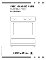 GB Free Standing Oven 50×55 / 50×60 / 60×60 Electrical Oven User manual