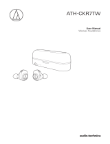 Audio-Technica Wireless Headphones ATH-CKR7TW User manual