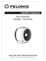 PelonisFan Heater PSH750S