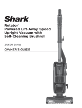 Shark ZU620 Series Rotator Powered Lift-Away Speed Upright Vacuum User manual