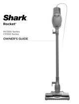 Shark Rocket HV300/CS100 Series Ultra-Light Corded Stick Vacuum User manual