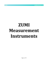 Zumi Measurement Instruments Owner's manual