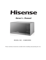 Hisense H36MOMMI 36L Microwave Oven User manual