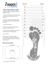 Zappos Kids Size Chart Owner's manual