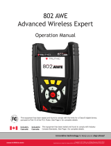 AWE 802 Advanced Wireless Expert Operation Owner's manual