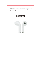 TWS I7 Bluetooth Earbuds User manual