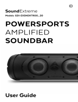 ECOXGEARSoundExtreme Powersports Amplified Soundbar GDI-EXSNDXTR0020