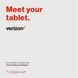 Verizon Ellipsis 8 HD Tablet User manual