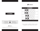 Corsair HX Series High Performance ATX Power Supply HX850, HX1000, HX1200, HX750 User manual