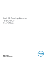 Dell S2721DGF Owner's manual