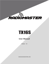 RadioMaster RC TX16S V1.0 User manual