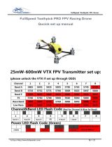 FULL SPEED Toothpick PRO FPV Racing Drone Owner's manual