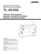 Juki TL-2010Q Sewing Machine For Professional Use User manual