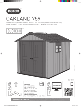 Keter Oakland 759 User manual
