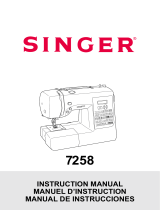 SINGER 7258 User manual