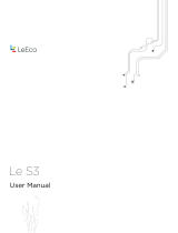 Leecoo Leeco Le S3 User manual