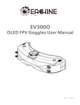 Eachine EV300O Oled FPV Goggles User manual