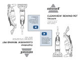 Bissell 1820 Series Cleanview Rewind Pet Vacuum User guide