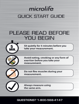 Microlife BP3GX1-5N Reference guide
