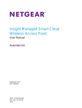 Netgear WAC510 Insight Managed Smart Cloud Wireless Access Point User manual