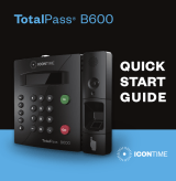 TotalPass B600 Quick start guide