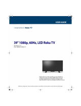 Insignia NS-39DR510NA17 39″ 1080p, 60Hz, LED Roku TV User guide