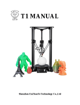 EnZhuoTe EZT3D T1 Delta DIY 3D Printer User manual