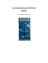 Bluetooth Module Dual Mode Bluetooth (SPP+BLE) Module User manual