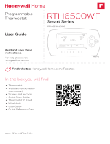 Honeywell Home RTH6580WF1001/U1 User manual