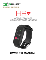 3Plus HR Activity Tracker Owner's manual