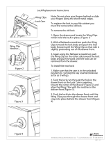 Hirsh Industries Cabinet Lock Replacement and Wheel Assembly Instructions