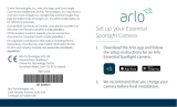 Arlo Essential Spotlight Camera User manual
