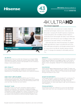 Hisense 43H6570G 4K Ultra HD Android TV User manual
