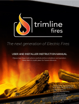Trimline Fires Next Generation Electric Fires User manual