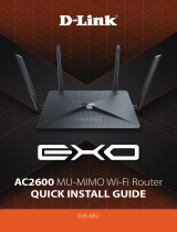 EXO D-Link AC2600 MU-MIMO Wi-Fi Router User manual